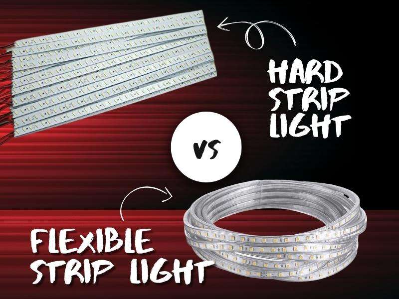 Hard strip light
