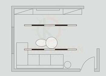 Kingornan Linear parallel_ type magnetic suction track layout