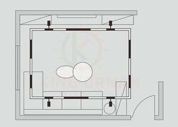 Kingornan Rectangular_ magnetic track layout