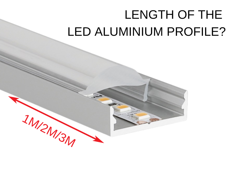 What is the length of the LED aluminium profile_