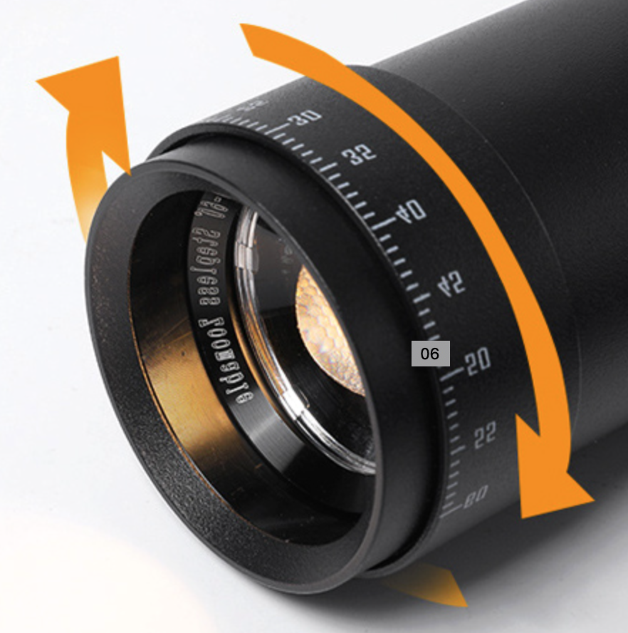 Focusable track light