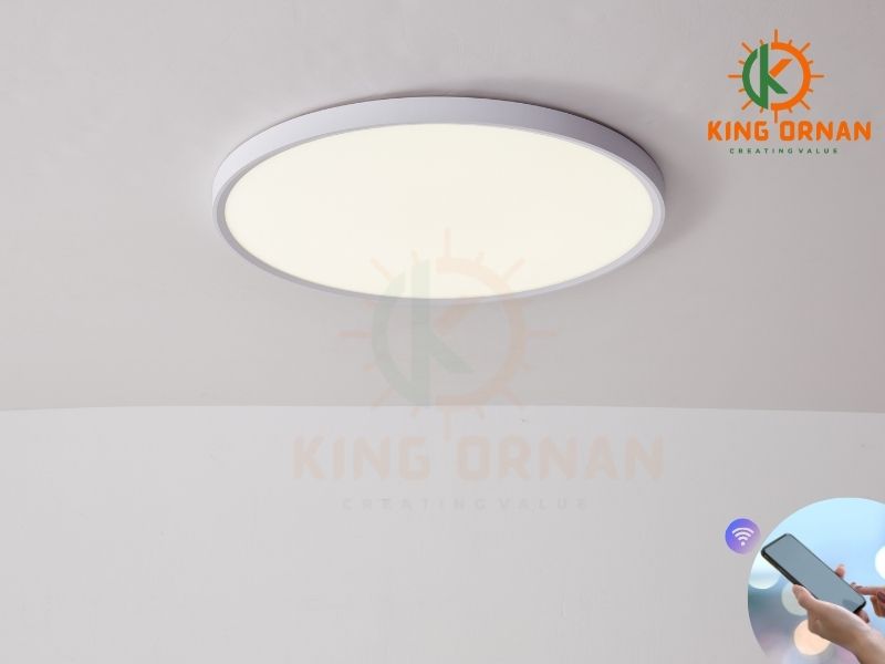 Smart slim surface led Ceiling lights Installation