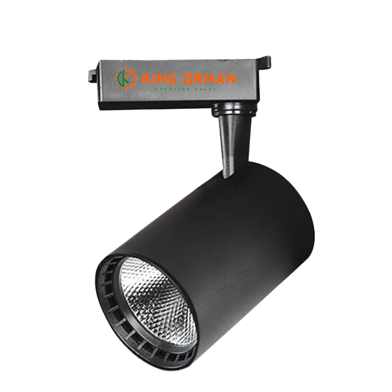 Black track light