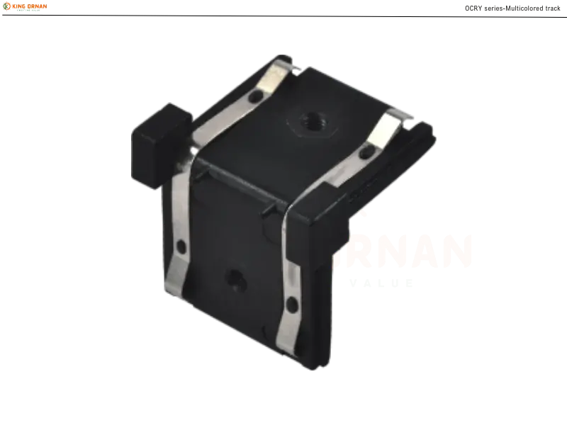 Ultra Slim Magnetic Track Light-L-connector (vertical)