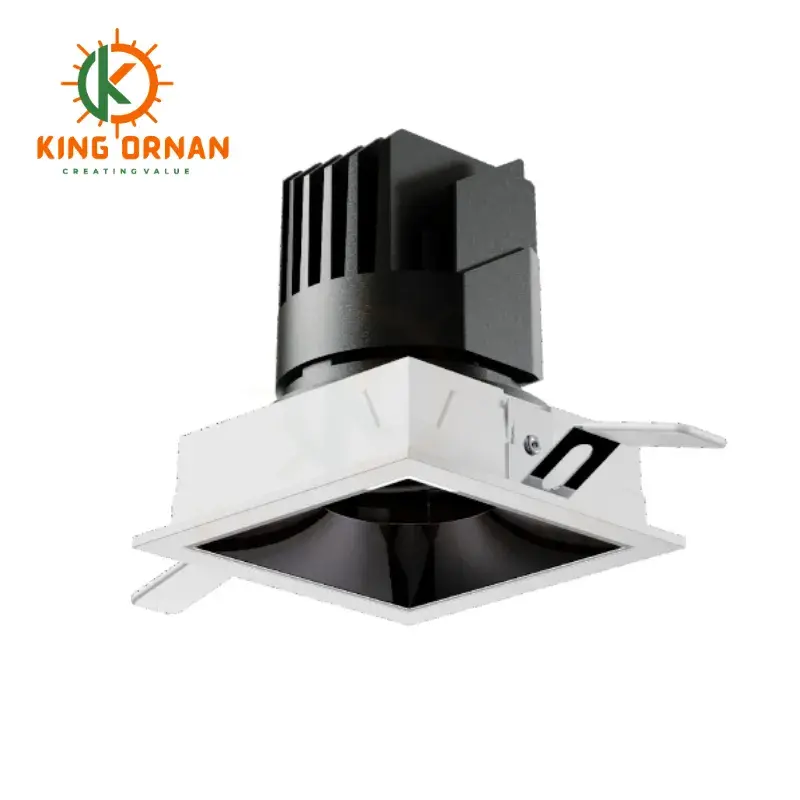 square recessed downlights
